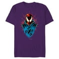 thumbnail image 1 of Marvel Spider-Man: Across the Spider-Verse Scarlet Spider - Short Sleeve Blended T-Shirt for Adults - Customized-Purple, 1 of 5