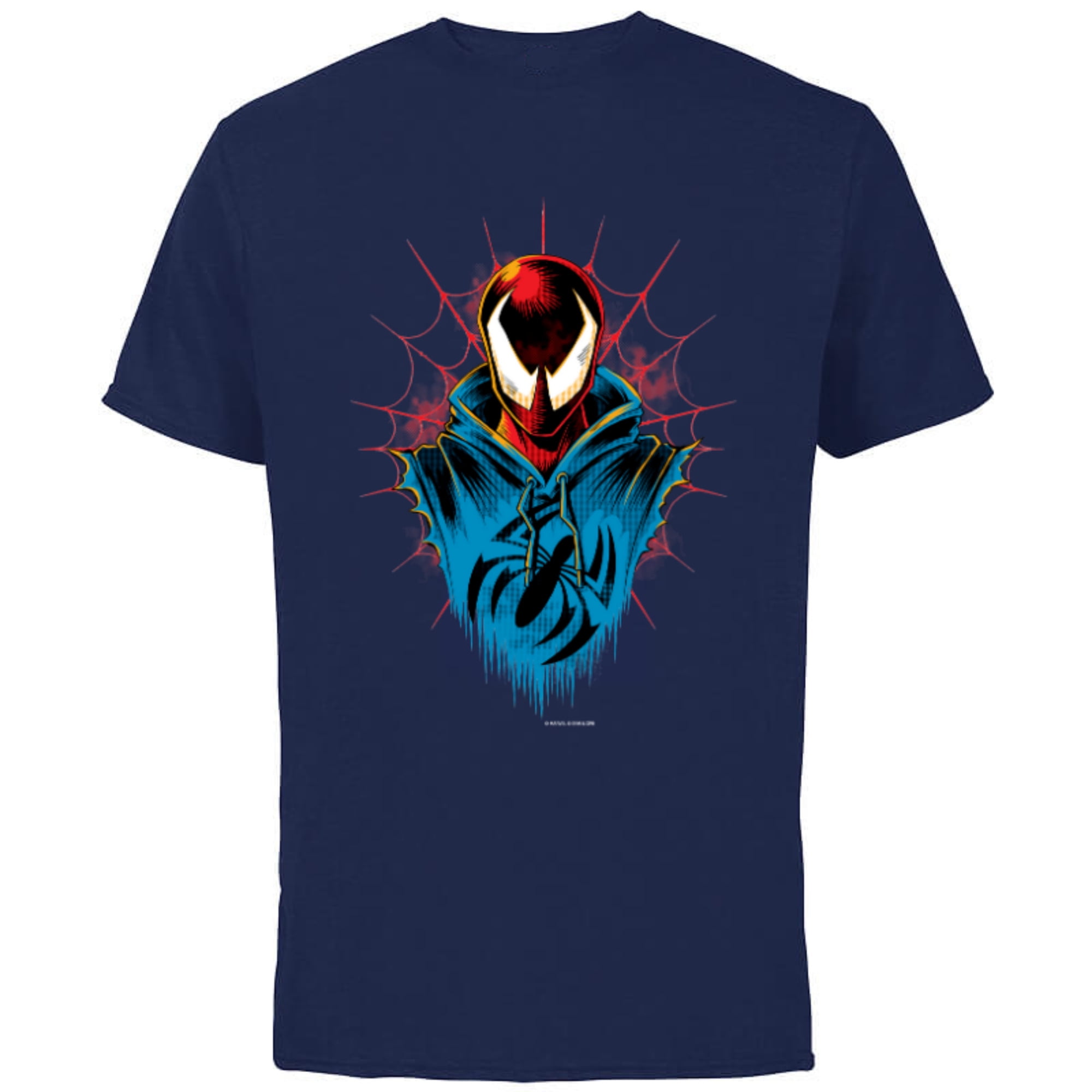 Black Scarlet Spider Print Men's High Quality T-Shirt In Lowest Price main image 1