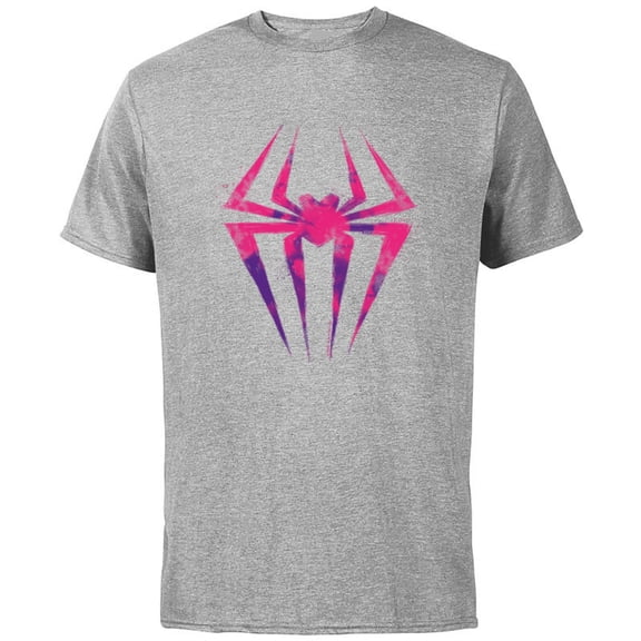 Marvel Spider-Man: Across the Spider-Verse Spider-Gwen Icon - Short Sleeve Cotton T-Shirt for Adults - Customized-Athletic Heather