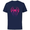 thumbnail image 1 of Marvel Spider-Man: Across the Spider-Verse Spider-Gwen Icon - Short Sleeve Cotton T-Shirt for Adults - Customized-Navy, 1 of 5