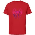 thumbnail image 1 of Marvel Spider-Man: Across the Spider-Verse Spider-Gwen Icon - Short Sleeve Cotton T-Shirt for Adults - Customized-Red, 1 of 5