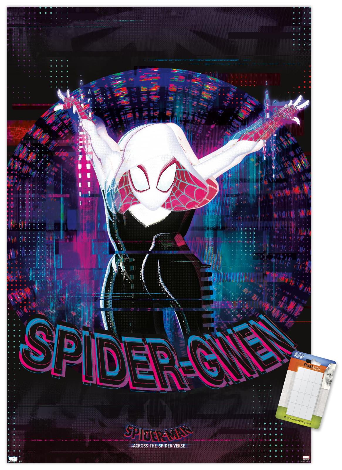 Trends International Marvel Spider-Man: Across the Spider-Verse - Now What  Cover Unframed Wall Poster Print White Mounts Bundle 14.725 x 22.375