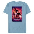 thumbnail image 1 of Marvel Spider-Man: Across the Spider-Verse Spider Heroes - Short Sleeve Blended T-Shirt for Adults - Customized-Ocean Blue, 1 of 5