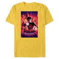 thumbnail image 1 of Marvel Spider-Man: Across the Spider-Verse Spider Heroes - Short Sleeve Blended T-Shirt for Adults - Customized-Yellow, 1 of 5