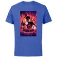 thumbnail image 1 of Marvel Spider-Man: Across the Spider-Verse Spider Heroes - Short Sleeve Cotton T-Shirt for Adults - Customized-Royal Heather, 1 of 5