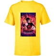 thumbnail image 1 of Marvel Spider-Man: Across the Spider-Verse Spider Heroes - Short Sleeve T-Shirt for Kids - Customized-Yellow, 1 of 5