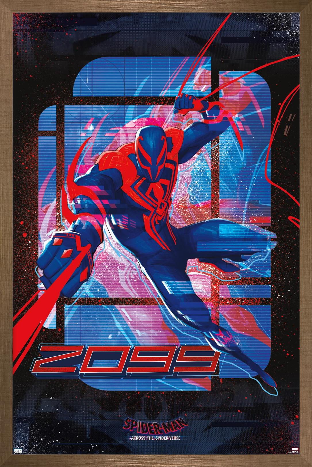 Spiderman Across The Spider-Verse movie poster (d) - Spiderman poster - 11  x 17, spider man across the spider verse poster 