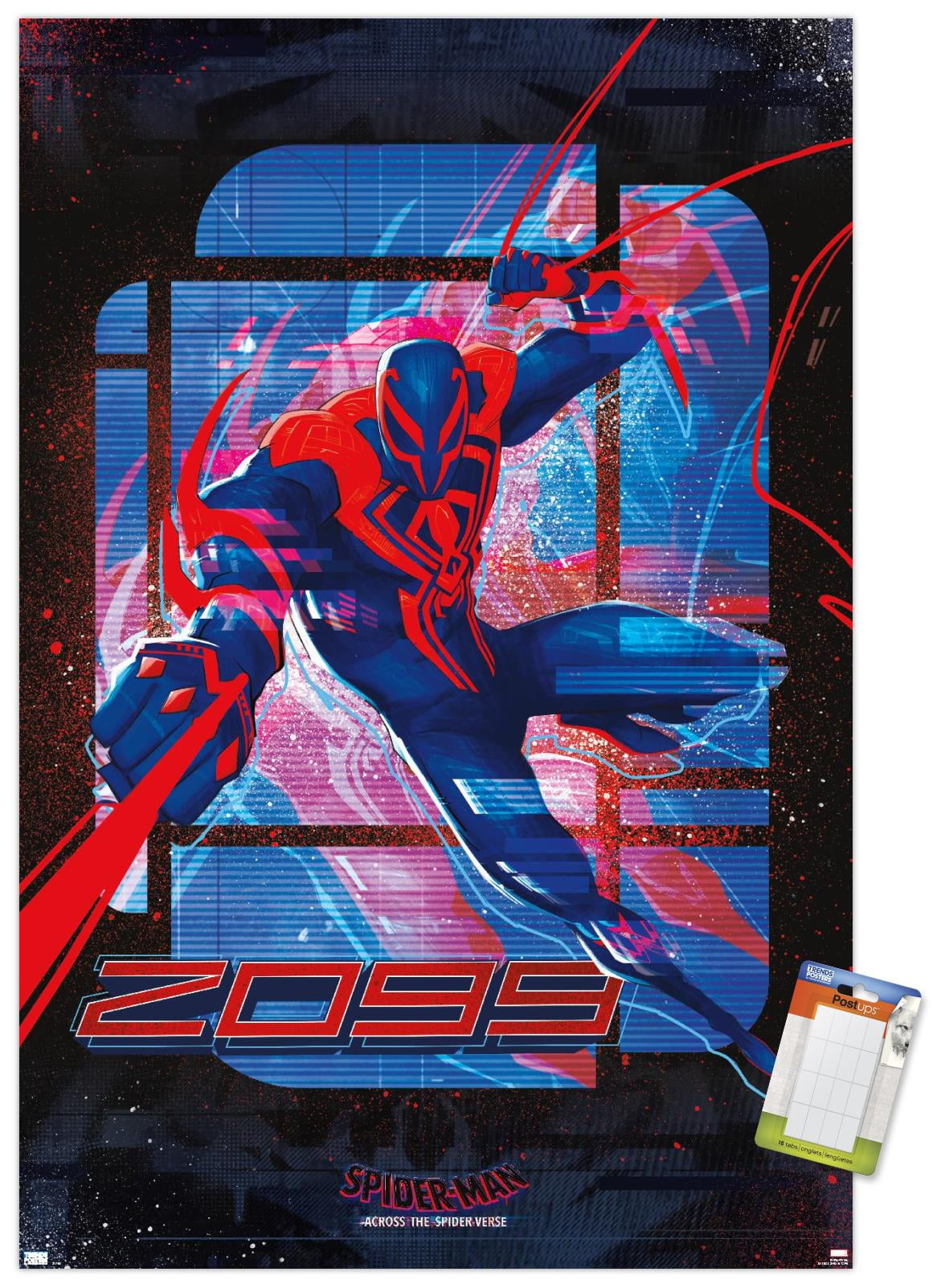  Trends International Marvel Spider-Man: Across The Spider-Verse  - Spider-Punk One Sheet Wall Poster, 22.37 x 34.00, Unframed Version:  Posters & Prints