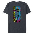 thumbnail image 1 of Marvel Spider-Man: Across the Spider-Verse Spider-Punk Away - Short Sleeve Blended T-Shirt for Adults - Customized-Navy Heather, 1 of 5