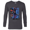 thumbnail image 1 of Marvel Spider-Man: Across the Spider-Verse Spider-Punk Back - Long Sleeve T-Shirt for Men - Customized-Charcoal Heather, 1 of 5