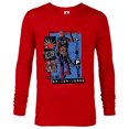thumbnail image 1 of Marvel Spider-Man: Across the Spider-Verse Spider-Punk Back - Long Sleeve T-Shirt for Men - Customized-New Red, 1 of 5