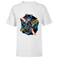 thumbnail image 1 of Marvel Spider-Man: Across the Spider-Verse Spider-Punk Web - Short Sleeve T-Shirt for Kids - Customized-White, 1 of 5