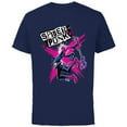 thumbnail image 1 of Marvel Spider-Man: Across the Spider-Verse Spider-Punk X - Short Sleeve Cotton T-Shirt for Adults - Customized-Navy, 1 of 5