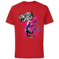 thumbnail image 1 of Marvel Spider-Man: Across the Spider-Verse Spider-Punk X - Short Sleeve Cotton T-Shirt for Adults - Customized-Red, 1 of 5