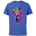 thumbnail image 1 of Marvel Spider-Man: Across the Spider-Verse Spider-Punk X - Short Sleeve Cotton T-Shirt for Adults - Customized-Royal Heather, 1 of 5