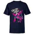 thumbnail image 1 of Marvel Spider-Man: Across the Spider-Verse Spider-Punk X - Short Sleeve T-Shirt for Kids - Customized-Navy, 1 of 5