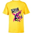 thumbnail image 1 of Marvel Spider-Man: Across the Spider-Verse Spider-Punk X - Short Sleeve T-Shirt for Kids - Customized-Yellow, 1 of 5