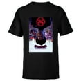 thumbnail image 1 of Marvel Spider-Man: Across the Spider-Verse Theatrical Poster - Short Sleeve T-Shirt for Kids - Customized-Black, 1 of 5