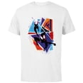 thumbnail image 1 of Marvel Spider-Man: Across the Spider-Verse Three Spiders - Short Sleeve Cotton T-Shirt for Adults - Customized-White, 1 of 5
