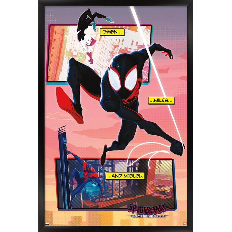 Marvel Spider-Man: Across the Spider-Verse - Trio Wall