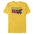 thumbnail image 1 of Marvel Spider-Man Amazing Dad Comic Book Men's - Short Sleeve Blended T-Shirt for Adults - Customized-Yellow, 1 of 5