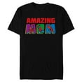 thumbnail image 1 of Marvel Spider-Man Amazing Mom Birthday Mother’s Day - Short Sleeve Blended T-Shirt for Adults - Customized-Black, 1 of 5