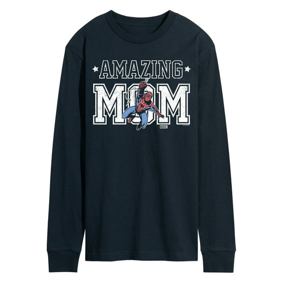 Marvel Spider-Man - Amazing Mom - Men's Long Sleeve Graphic T-Shirt