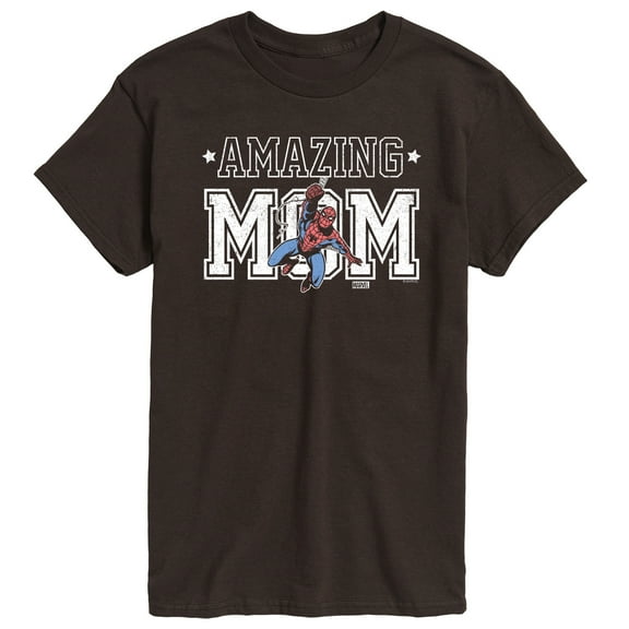 Marvel Spider-Man - Amazing Mom - Men's Short Sleeve Graphic T-Shirt