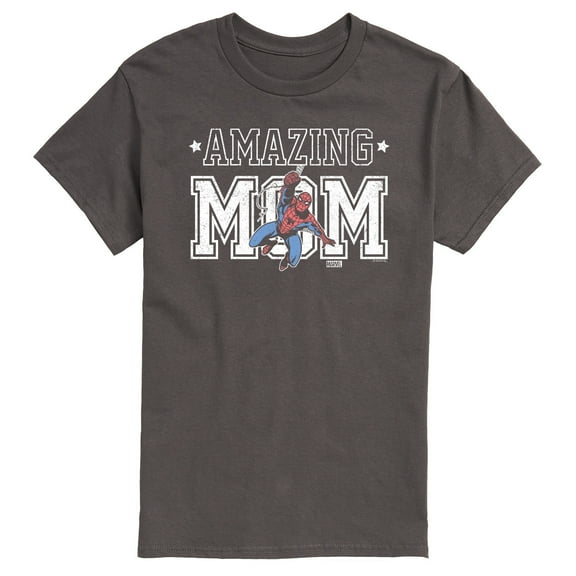 Marvel Spider-Man - Amazing Mom - Men's Short Sleeve Graphic T-Shirt