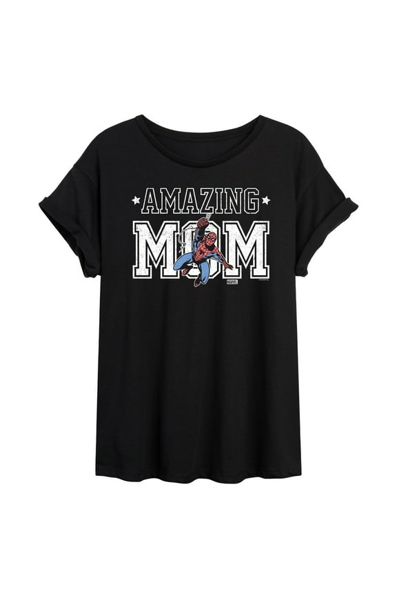 Spider-Man - Amazing Mom - Women's Oversized Graphic T-Shirt