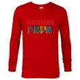 thumbnail image 1 of Marvel Spider-Man Amazing Papa Birthday Father’s Day - Long Sleeve T-Shirt for Men - Customized-New Red, 1 of 5