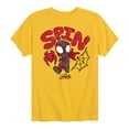 thumbnail image 1 of Marvel Spider-Man And His Amazing Friends - Doodle Spin - Toddler And Youth Short Sleeve Tee, 1 of 5