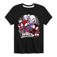 thumbnail image 1 of Marvel Spider-Man And His Amazing Friends - Spidey Friends Stickers - Toddler And Youth Short Sleeve Tee, 1 of 5