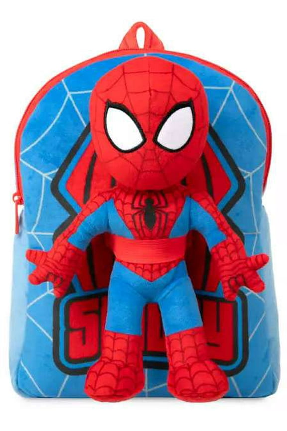 Marvel Spider-Man Backpack & Plush Set