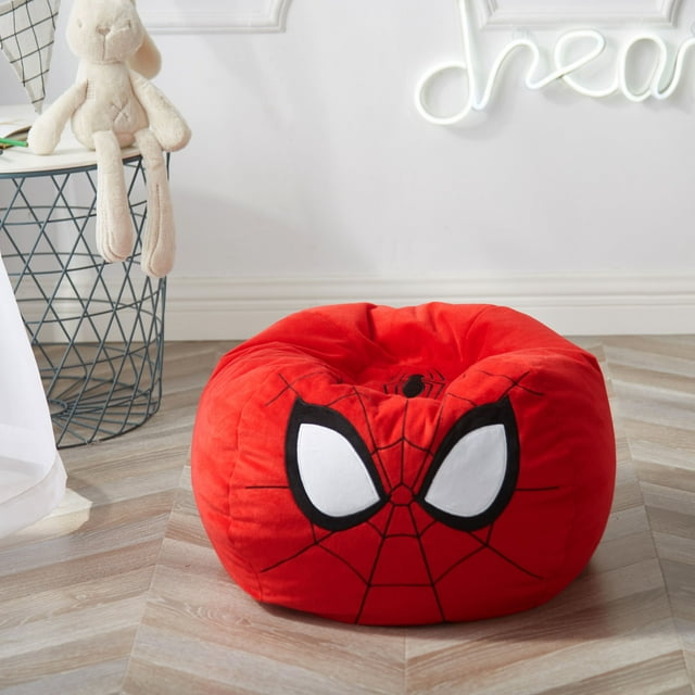 Marvel Spider-Man Bean Bag Chair, Red