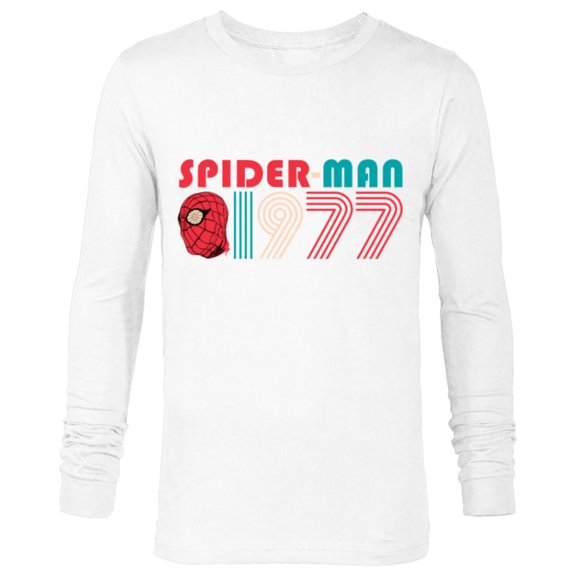 Marvel Spider-Man: Beyond Amazing 1977 Retro Classic - Long Sleeve T-Shirt for Men - Customized-White