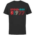 thumbnail image 1 of Marvel Spider-Man: Beyond Amazing 1977 Retro Classic - Short Sleeve Cotton T-Shirt for Adults - Customized-Black, 1 of 5