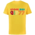 thumbnail image 1 of Marvel Spider-Man: Beyond Amazing 1977 Retro Classic - Short Sleeve Cotton T-Shirt for Adults - Customized-Yellow, 1 of 5