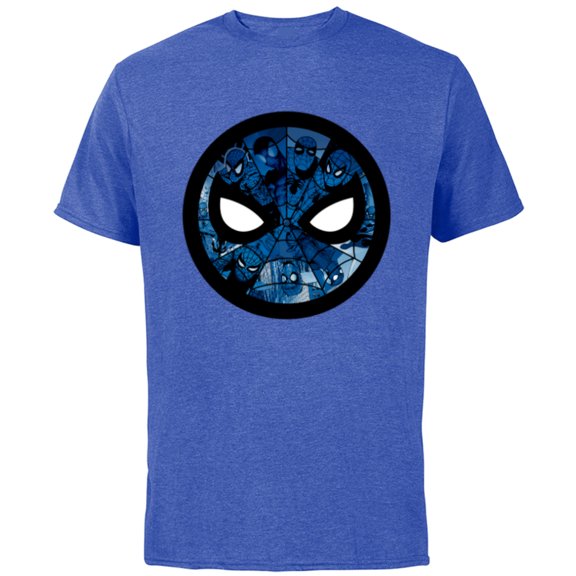 Marvel Spider-Man: Beyond Amazing 60th Anniversary Panels - Short Sleeve Cotton T-Shirt for Adults - Customized-Royal Heather