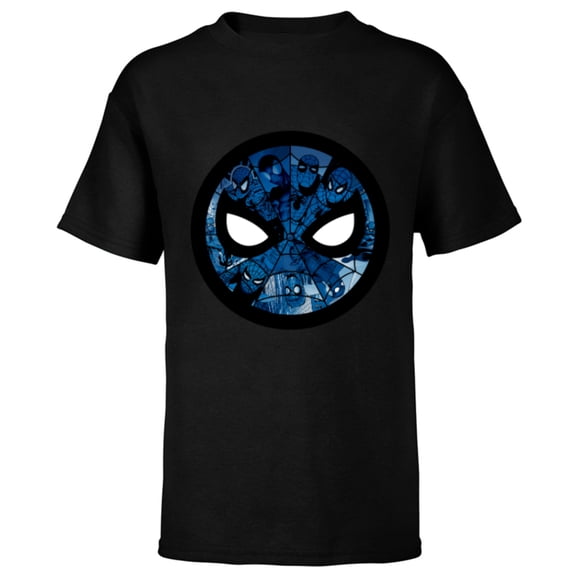 Marvel Spider-Man: Beyond Amazing 60th Anniversary Panels - Short Sleeve T-Shirt for Kids - Customized-Black