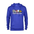 thumbnail image 1 of Marvel Spider-Man: Beyond Amazing Multi-Logo - Pullover Hoodie for Adults - Customized-Navy, 1 of 5
