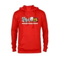 thumbnail image 1 of Marvel Spider-Man: Beyond Amazing Multi-Logo - Pullover Hoodie for Adults - Customized-Red, 1 of 5
