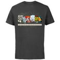 thumbnail image 1 of Marvel Spider-Man: Beyond Amazing Multi-Logo - Short Sleeve Cotton T-Shirt for Adults - Customized-Charcoal, 1 of 5