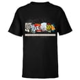 thumbnail image 1 of Marvel Spider-Man: Beyond Amazing Multi-Logo - Short Sleeve T-Shirt for Kids - Customized-Black, 1 of 5