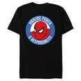 thumbnail image 1 of Marvel Spider-Man: Beyond Amazing Power & Responsibility - Short Sleeve Blended T-Shirt for Adults - Customized-Black, 1 of 5
