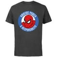 thumbnail image 1 of Marvel Spider-Man: Beyond Amazing Power & Responsibility - Short Sleeve Cotton T-Shirt for Adults - Customized-Charcoal, 1 of 5