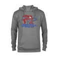 thumbnail image 1 of Marvel Spider-Man: Beyond Amazing Retro Pixel Web-Slinger - Pullover Hoodie for Adults - Customized-Athletic Heather, 1 of 5