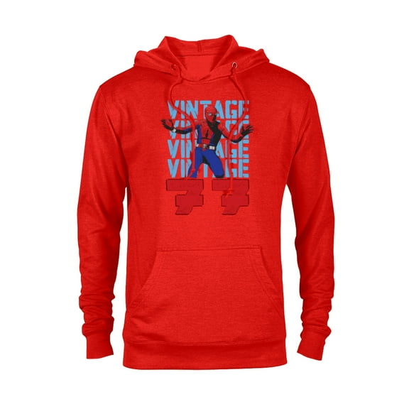 Marvel Spider-Man: Beyond Amazing Vintage Retro 1977 - Pullover Hoodie for Adults - Customized-Red