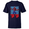 thumbnail image 1 of Marvel Spider-Man: Beyond Amazing Vintage Retro 1977 - Short Sleeve T-Shirt for Kids - Customized-Navy, 1 of 5