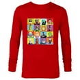 thumbnail image 1 of Marvel Spider-Man: Beyond Amazing Vintage Retro Villains - Long Sleeve T-Shirt for Men - Customized-New Red, 1 of 5